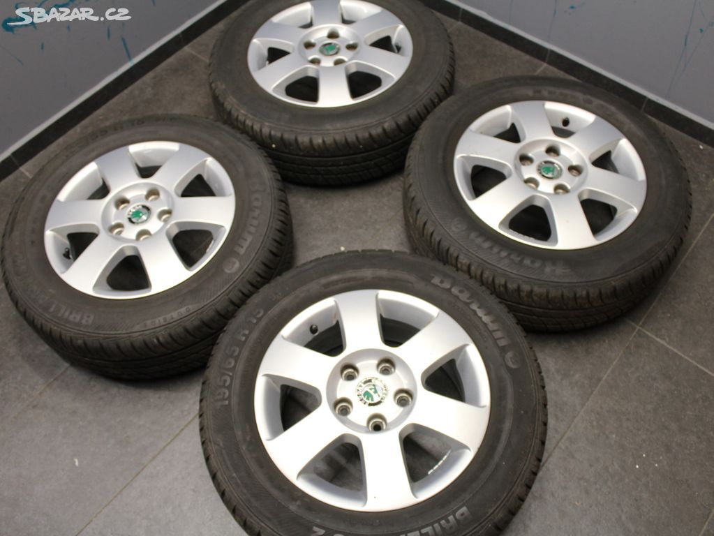 AS367 Letní sada Škoda Orion 5x112 15" 195/65/15