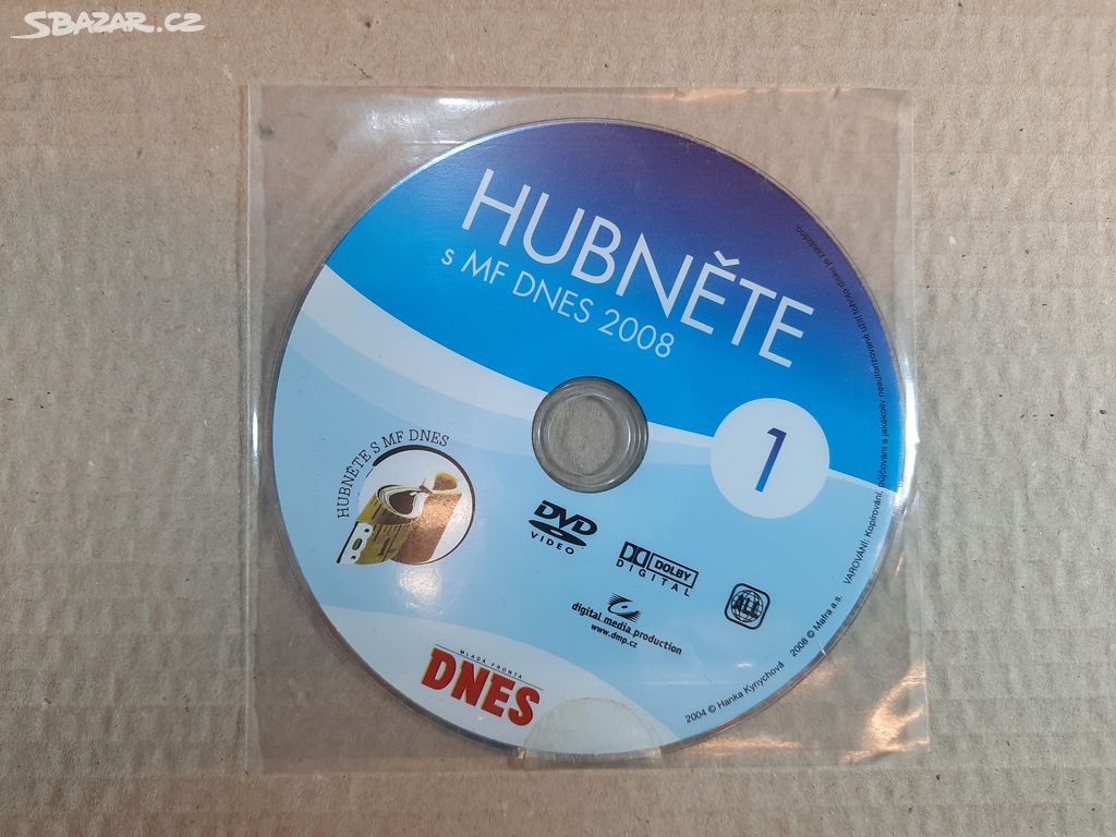 DVD Hubněte s MF dnes 2008 1.díl