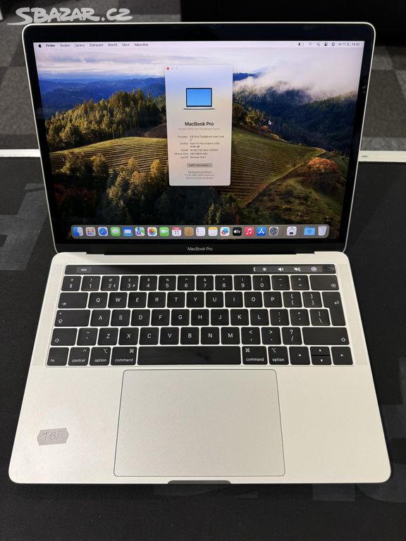 MacBook Pro 13pálcový, 2019