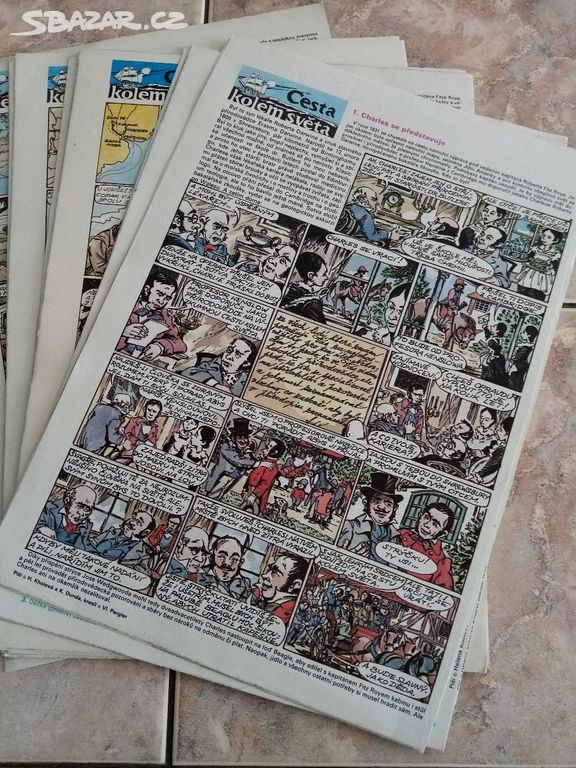 kompletní komiks z ABC-Cesta kolem světa