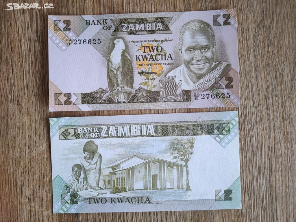 Zambia : 2 kwacha