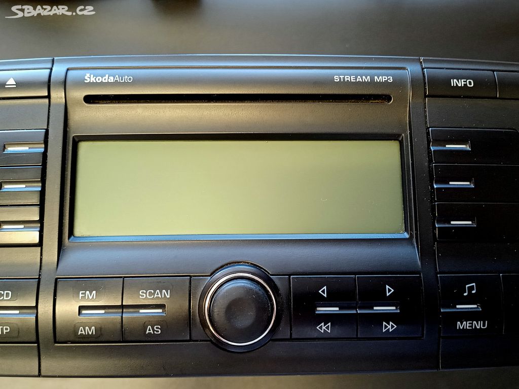 Autorádio škoda auto Stream MP3 Octavia 2