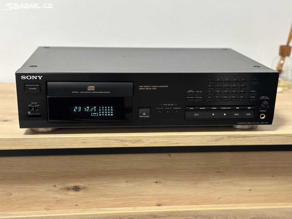 SONY CDP-797 KVALITNÍ CD PŘEHRÁVAČ !!