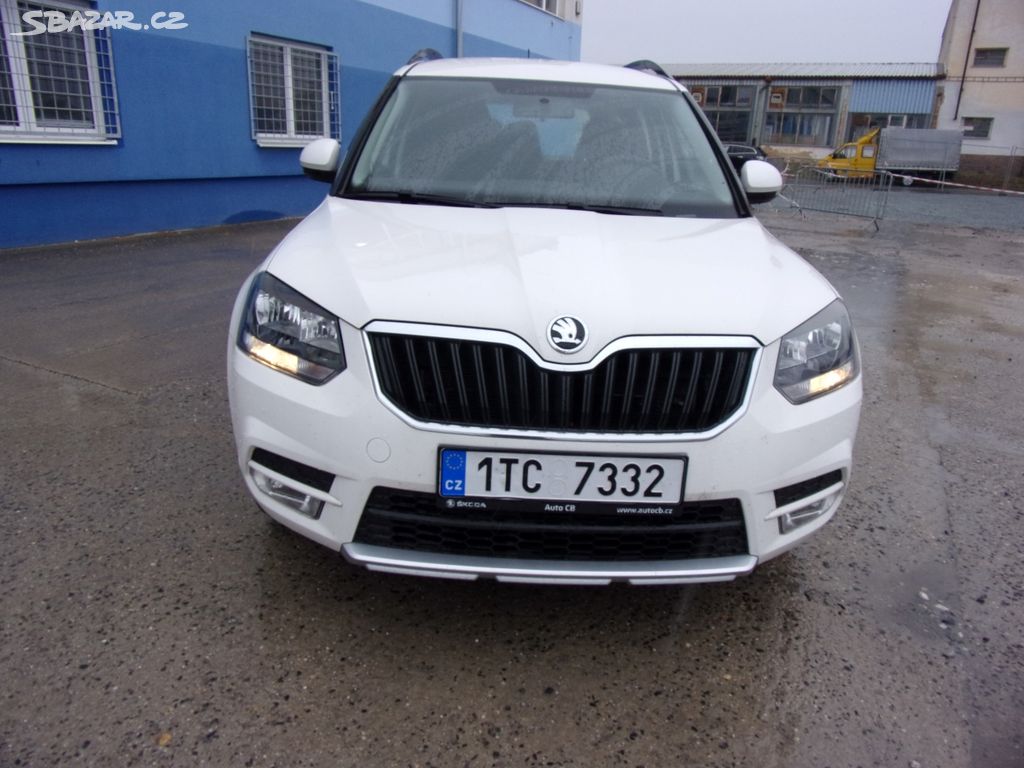 ČEZ ŠKODA YETI 2.0 TDI 81 kW Active 4x4,RZ 1TC7332