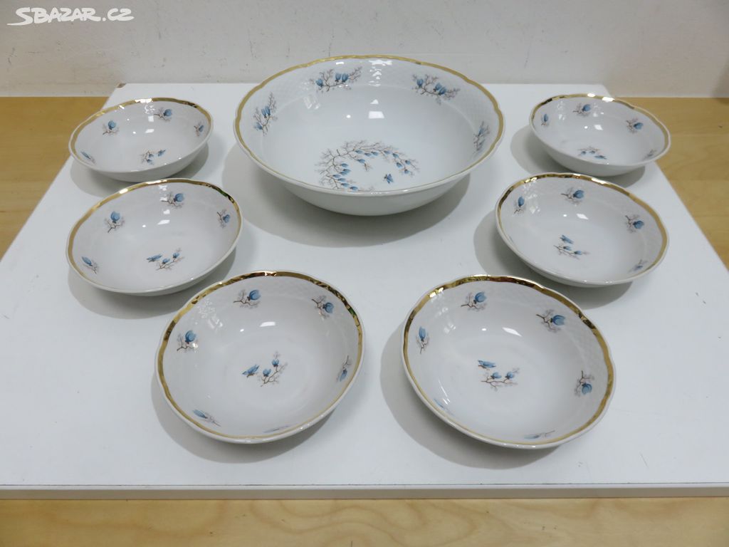 Stará porcelánová sada Thun Czechoslovakia Natalia