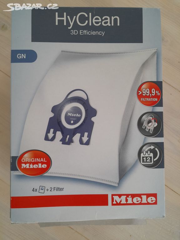 Sáčky do vysavače Miele. 3D efficiency.