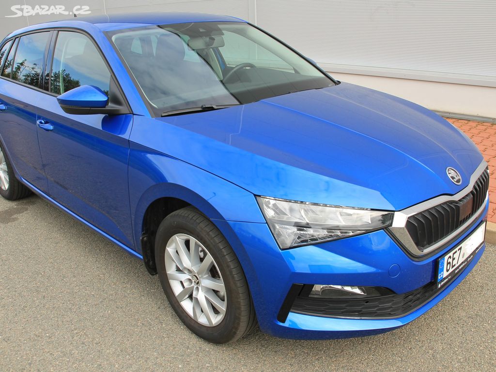 Škoda Scala 1,5TSI 110kW 03/20 24400 km záruka