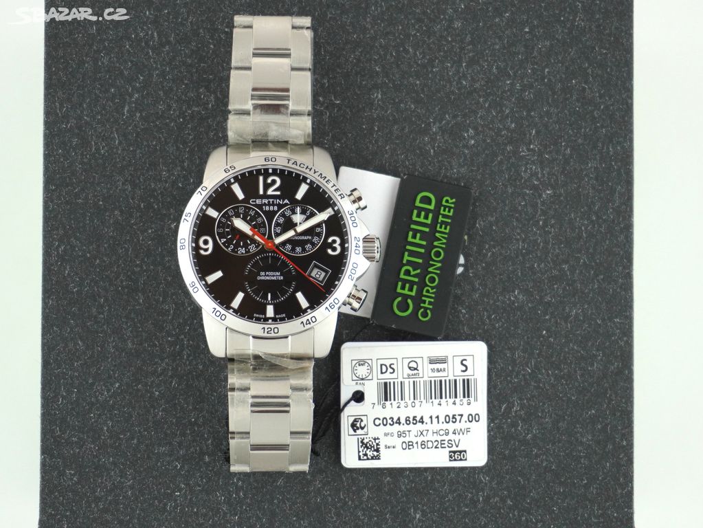 Certina DS Podium GMT chronograf