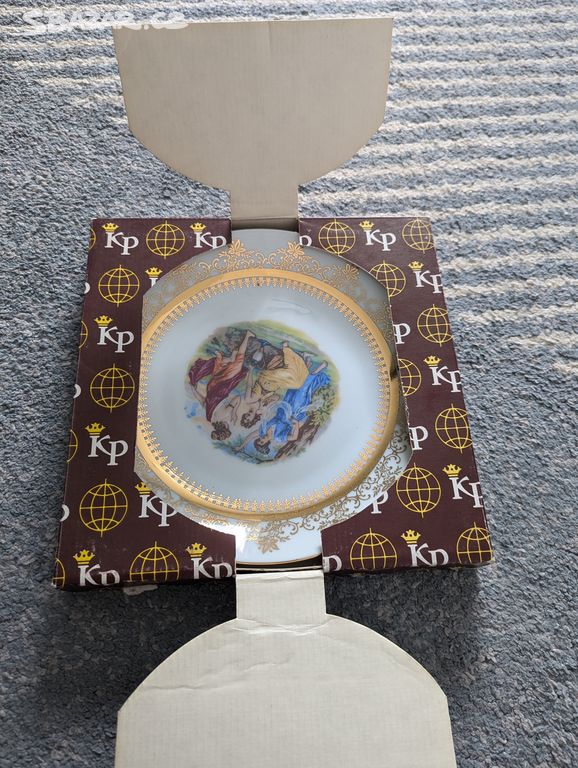 Dekorativní talíř Karlovarský porcelán