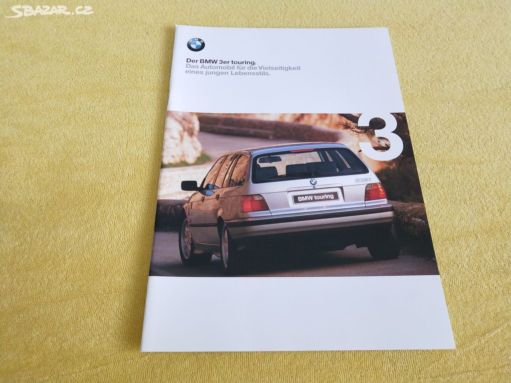 Prospekt BMW 3 E36 touring, 22 str. 1998, německy