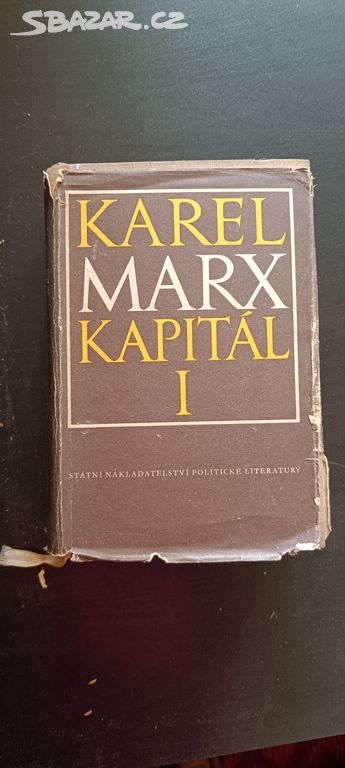 Karel Marx Kapitál 1, rok vydání 1954