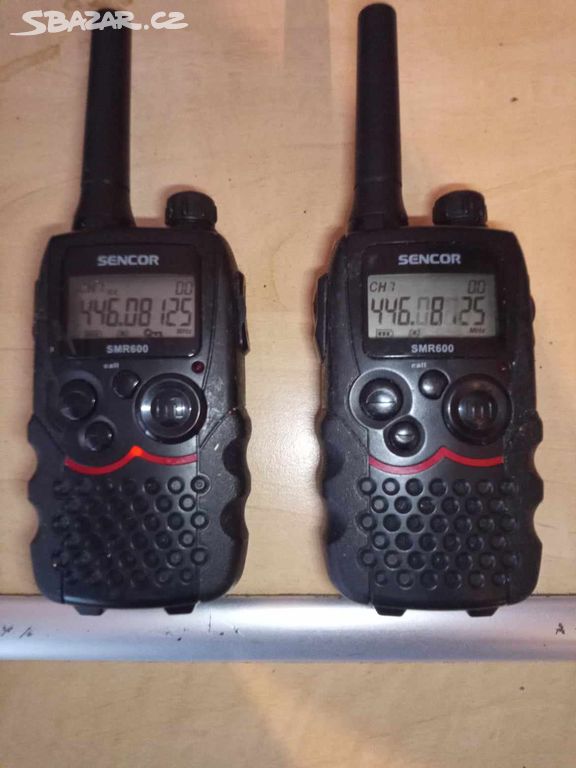 SMR 600 Sencor vysílačka PMR Radio sada 2ks