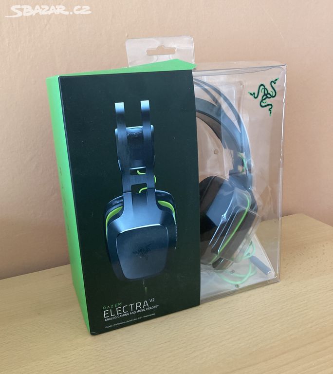 Herní sluchátka Razer Electra v2