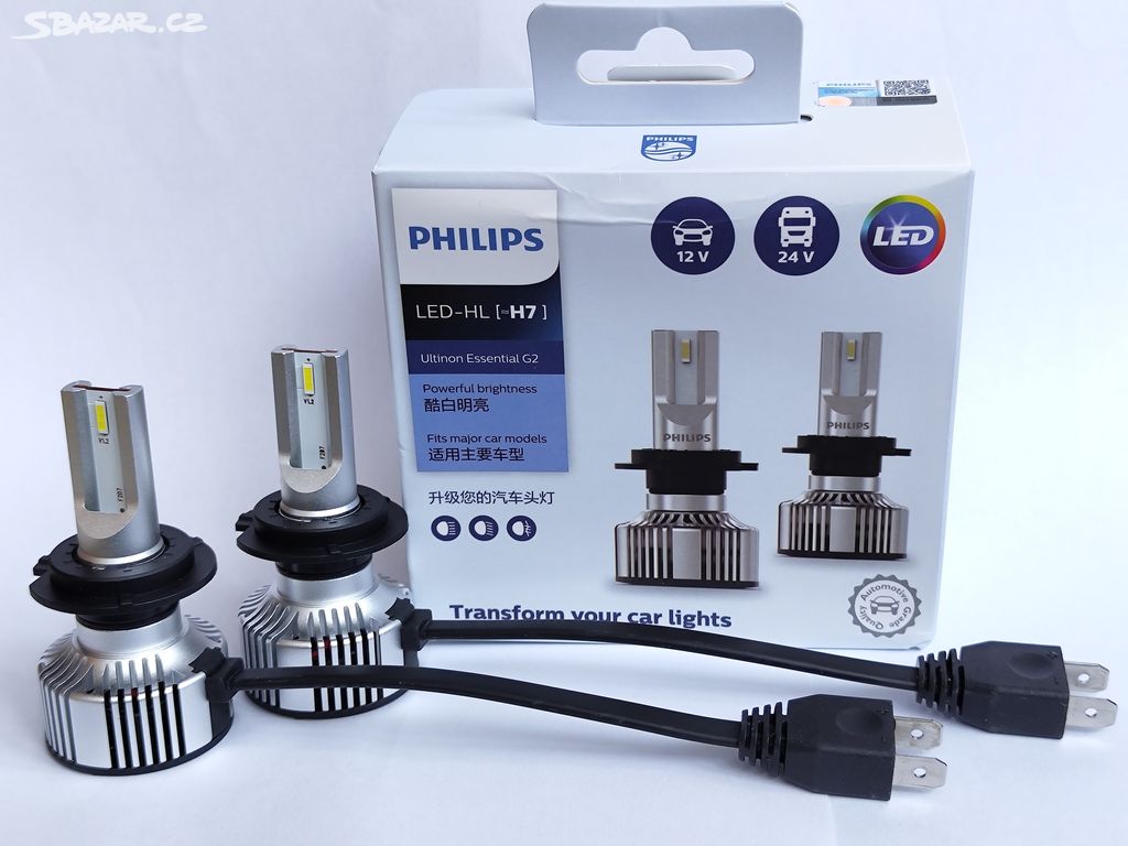 Philips LED H7 12/24v 20w 2 ks