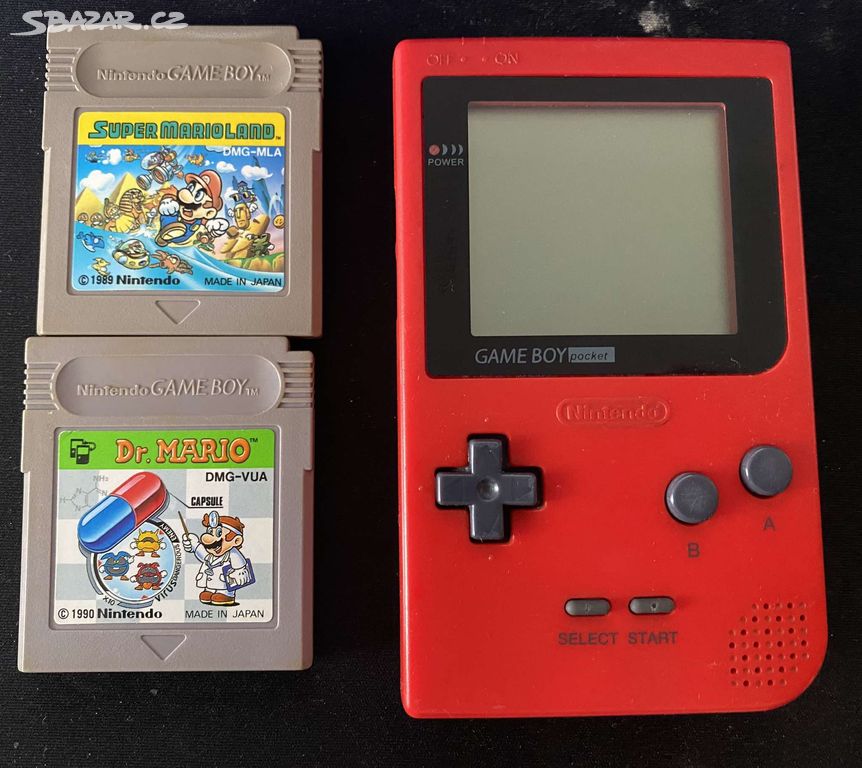 GameBoy Pocket (červený)