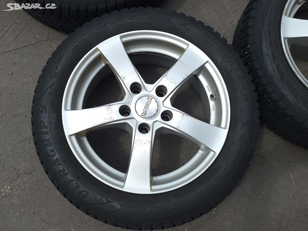 80% zimní ALU kola 16" 5x114,3 Renault,Kia,Hyundai