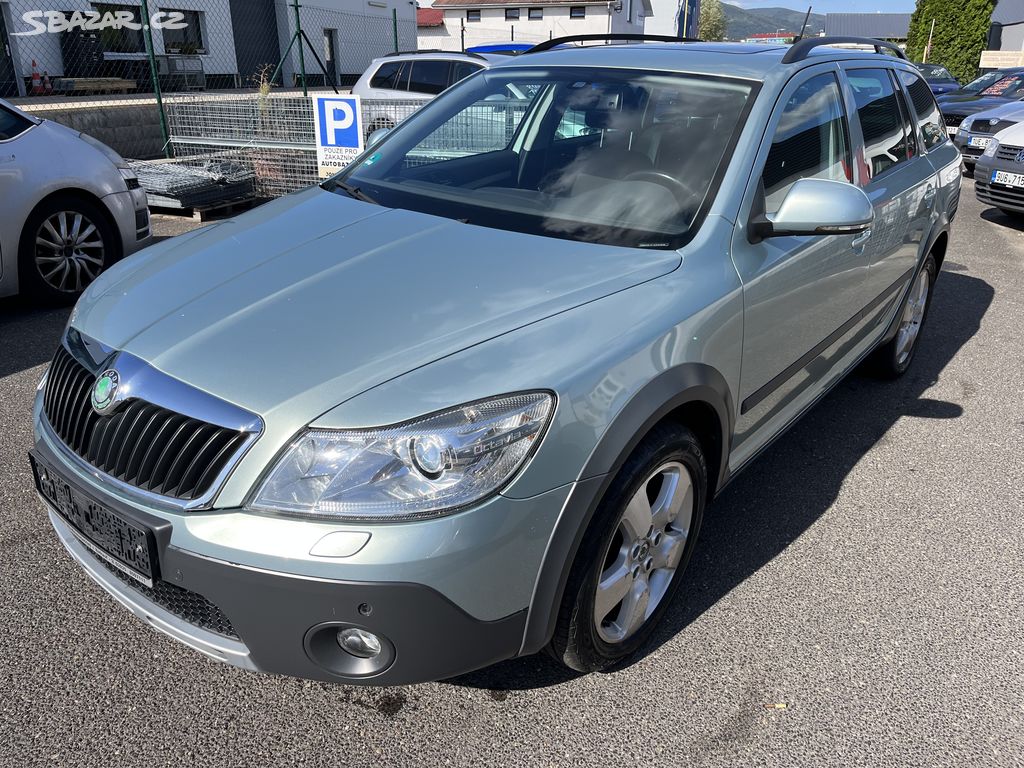 Škoda Octavia 2 kombi SCOUT 2.0 TDI 103 KW, 4x4