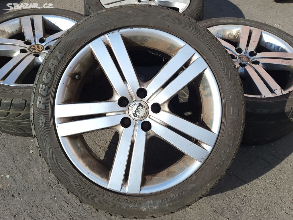 Hezká ALU kola 17" 5x100 Škoda, VW, Seat, Audi