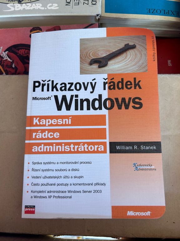 Kniha Příkazový řádek Microsoft Windows