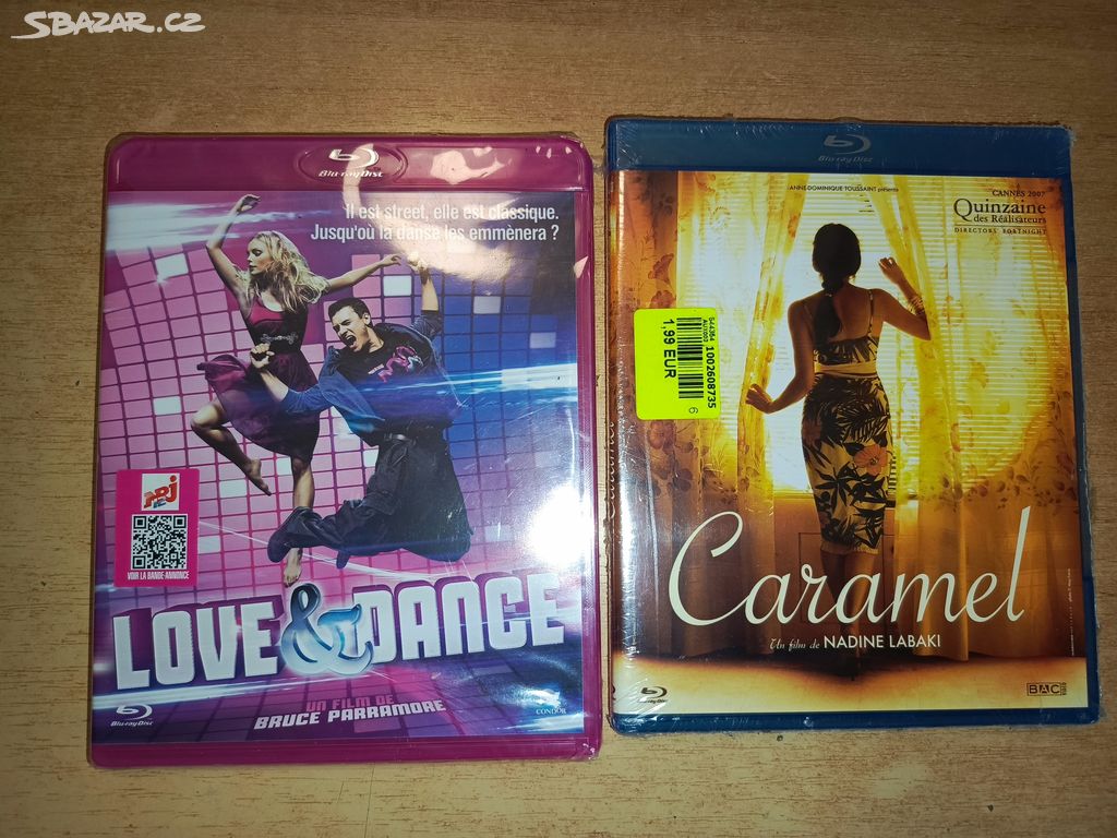 Love & Dance + Caramel BR Nové BluRay 2008 2013