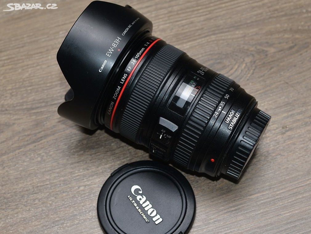 Canon EF 24-105mm f/4L IS USM Zoom Lens*řady L