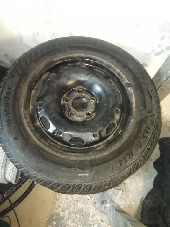 Zimni Pneu na Škoda Fabia 165/70 R14