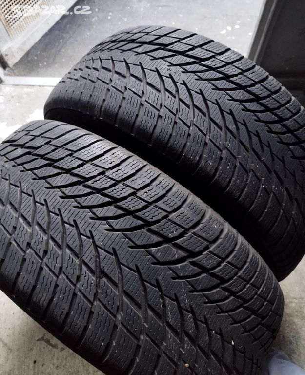 2 ZIMNÍ MICHELIN 235/55 R18 - PĚKNÉ L