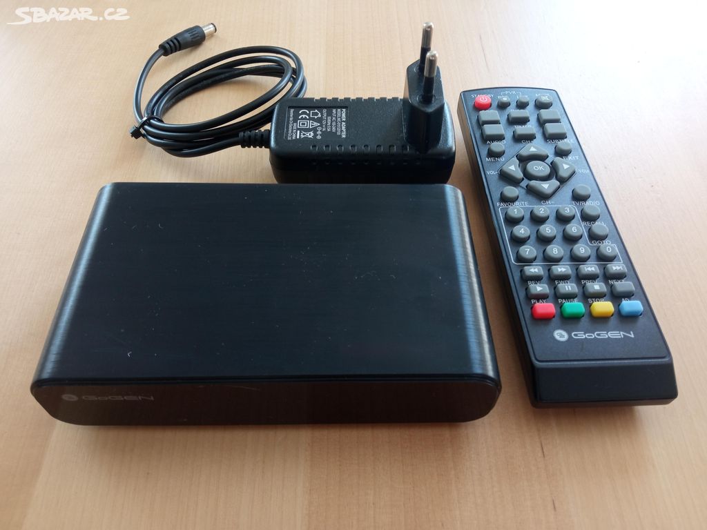 Set-top box: GoGEN DVB 132 T2 PVR (DVB-T2)