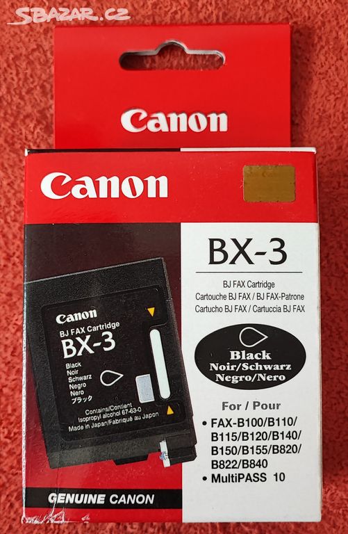 Barva Canon BX-3