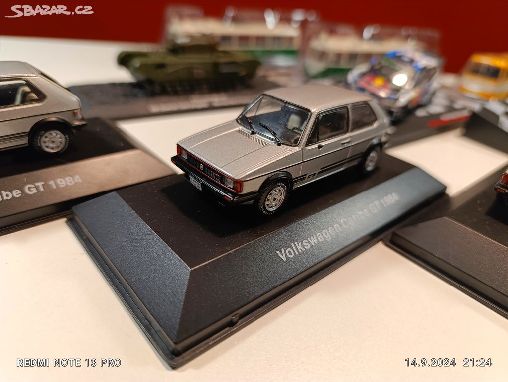 Model auta Vw Caribe/Rabbit/Golf GT 1984 1/43