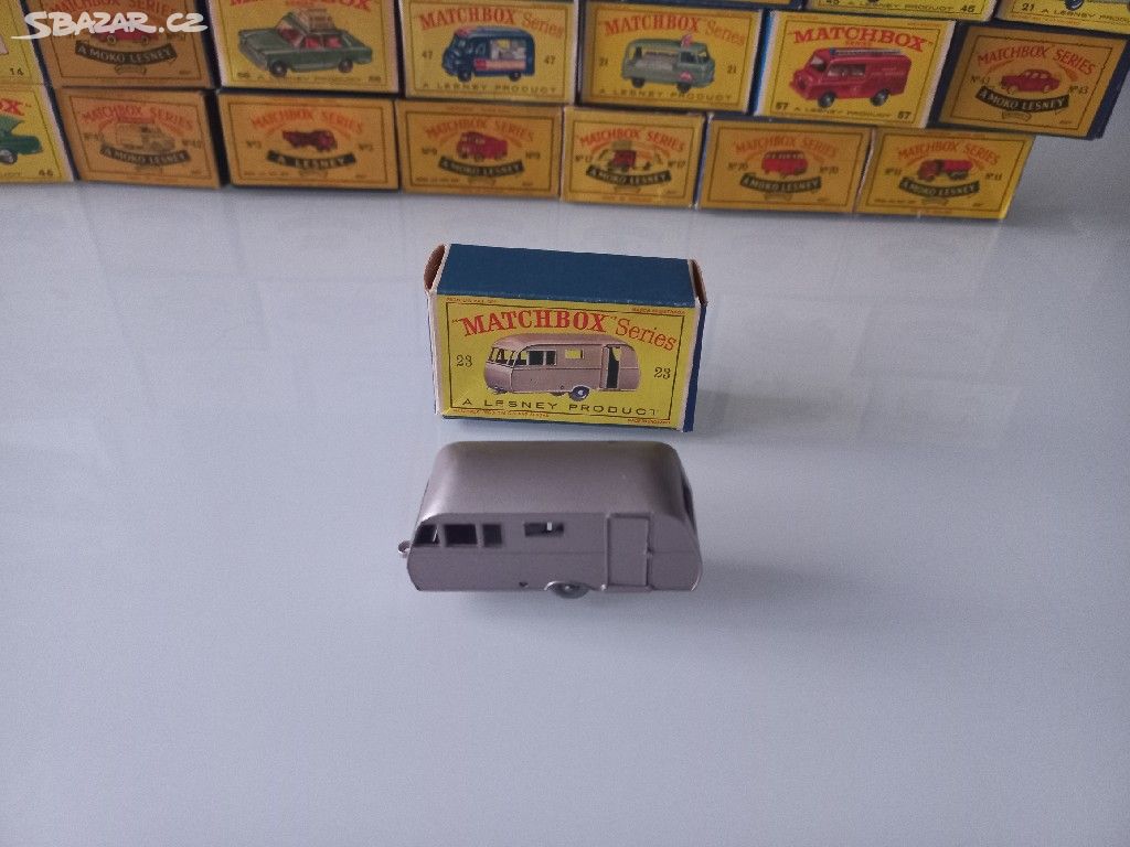 Matchbox rw no.23 Caravan Trailer