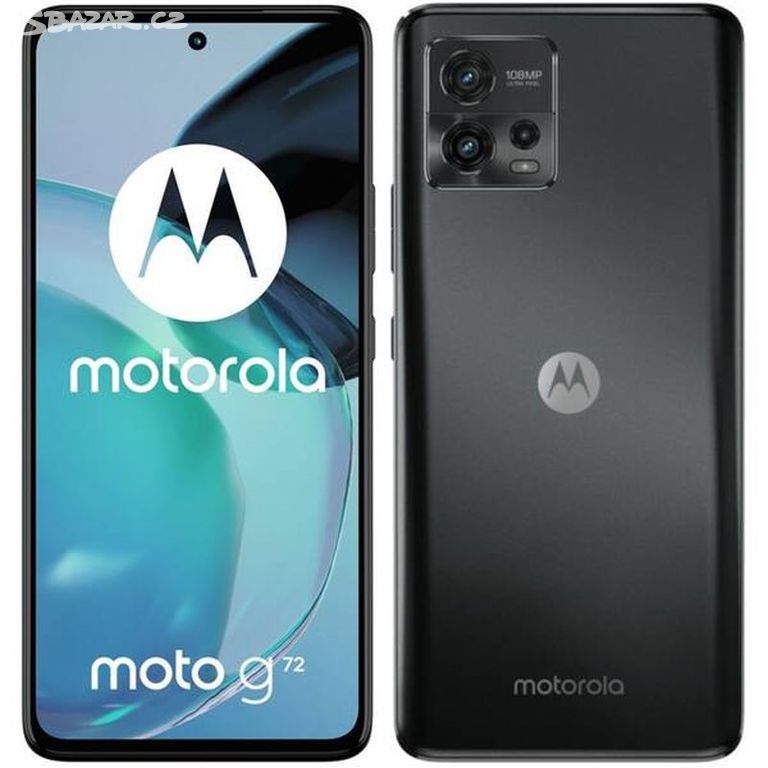 Mobilní telefon Motorola Moto G72, 8GB/128GB šedý