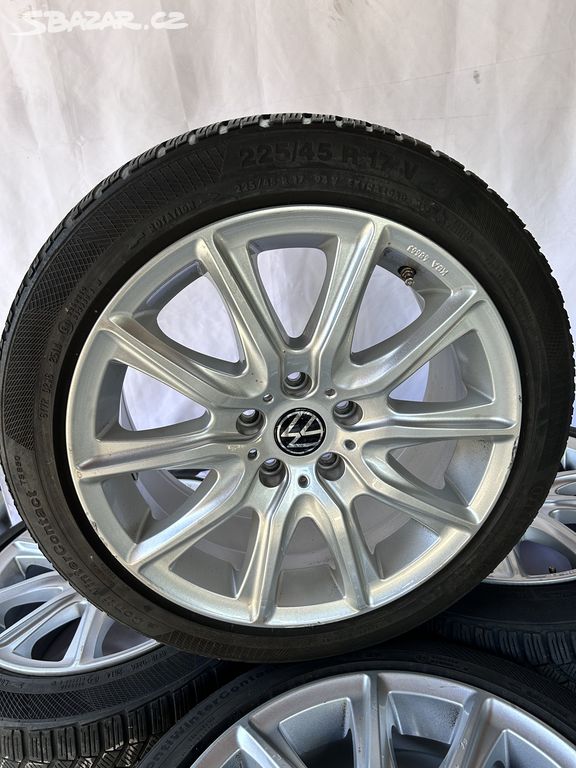 Alu kola VW 5x112 r17 + 225/45/17