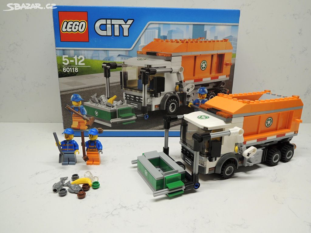 LEGO 60118 Popelářské auto