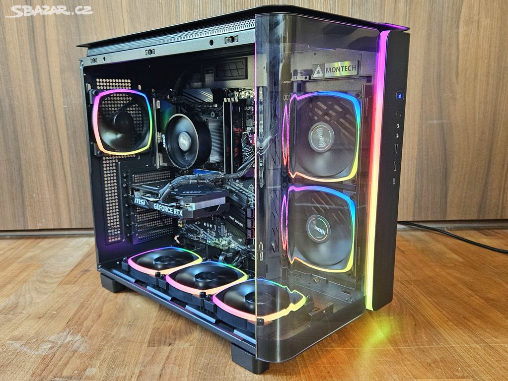 Herní PC "AKVÁRKO" Ryzen 7 (5700 / 4060Ti8GB/ 32GB