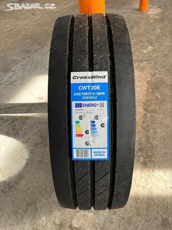 245/70 R17,5 Navěsové CrossWind 245/70 r17,5