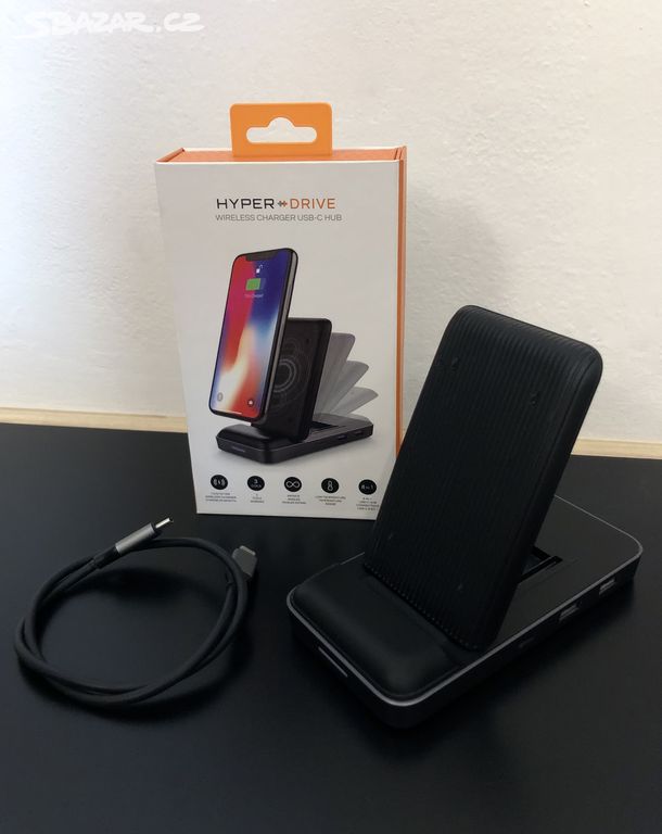 HyperDrive - USB-C Hub + Wireless Charger