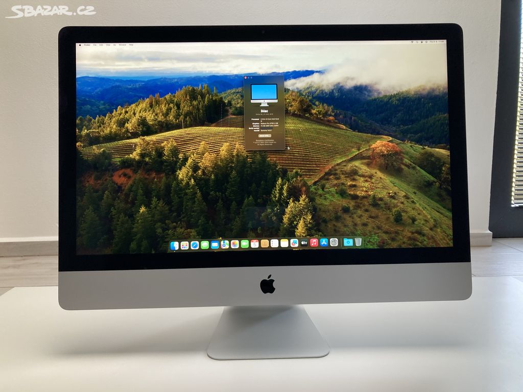 27" Apple iMac 5K Retina, 72GB RAM, APPLE 1TB SSD