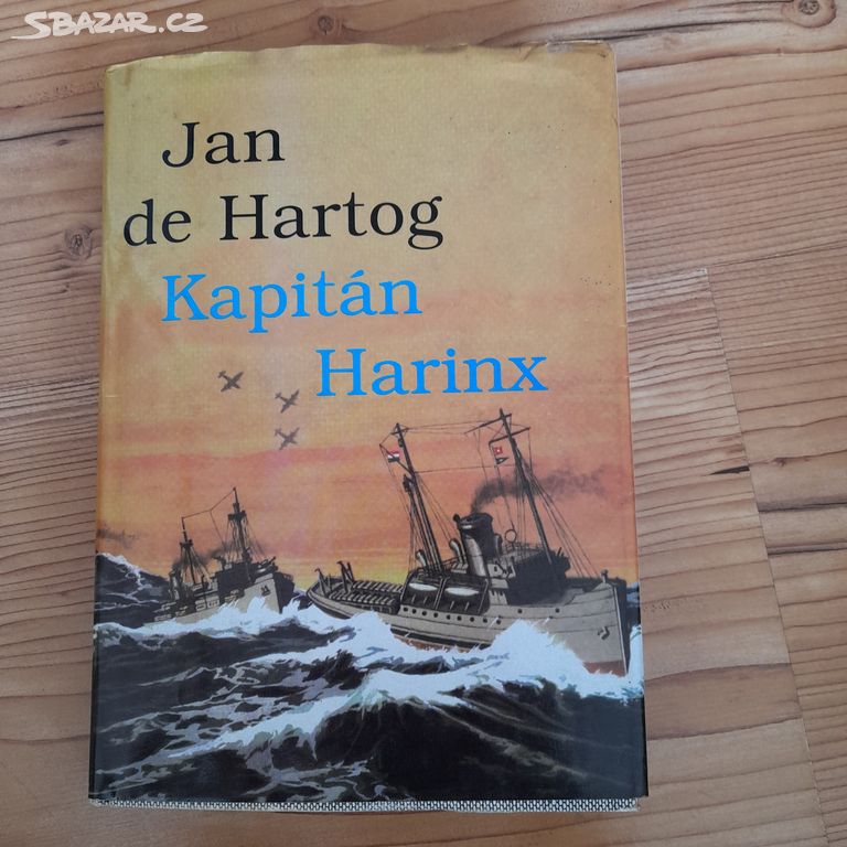 Knížka Kapitán Harinx- Jan de Hartog