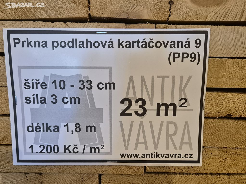 Prkna podlahová kartáčovaná 9