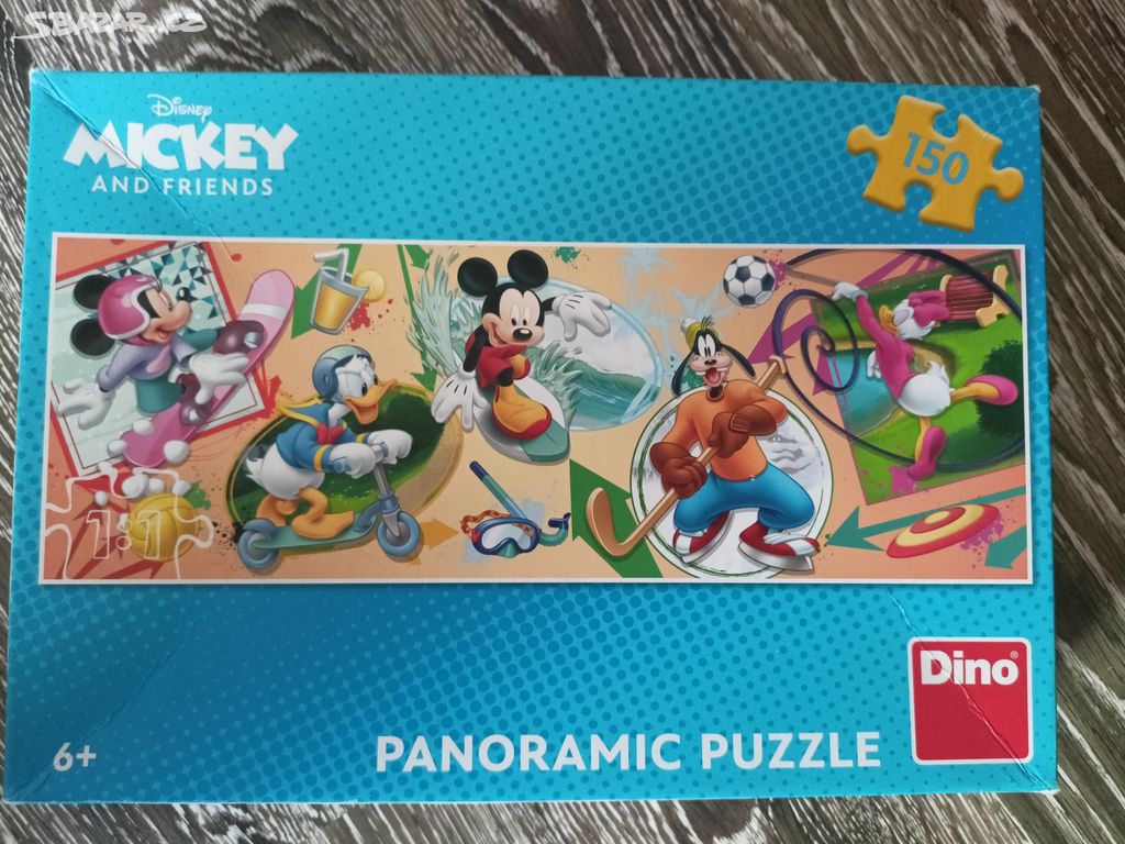 PUZZLE MICKEY A KAMARADI 150 dílků