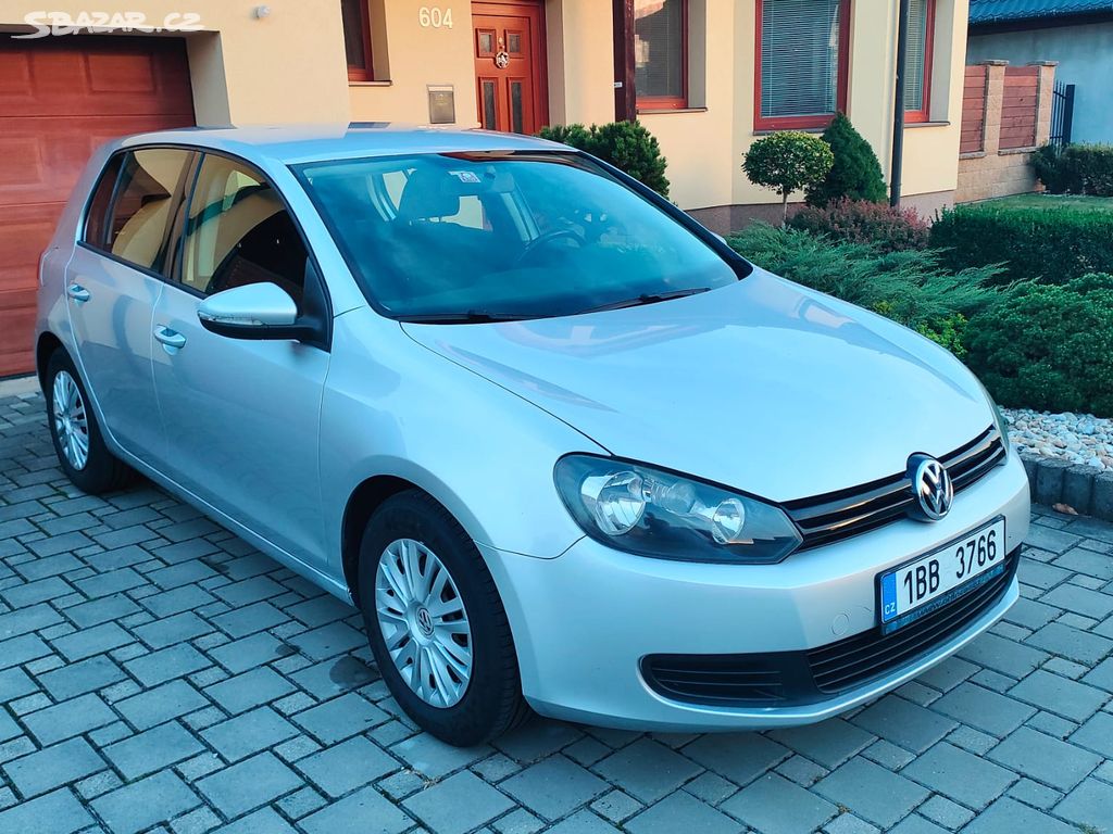 VW golf- 1.4 16V 59kW (80PS) r.v 2009 Pěkný stav.