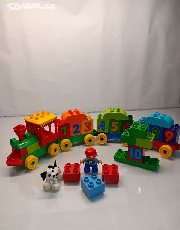 Lego duplo 10558 Vláček plný čísel