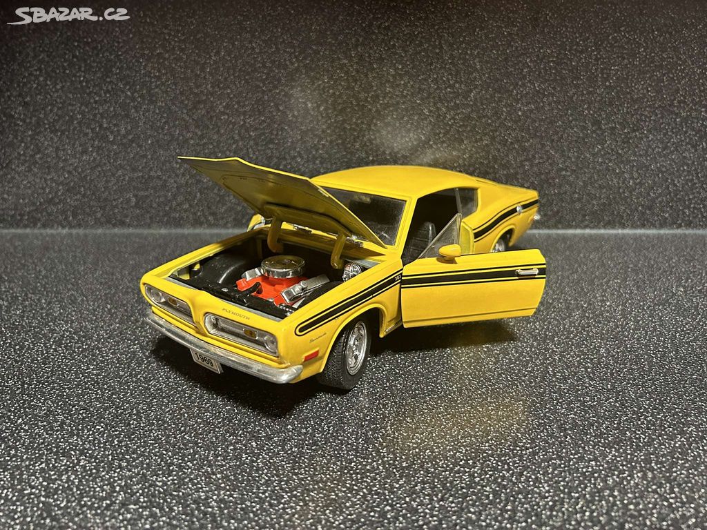 Plymouth Barracuda 1969 1:18