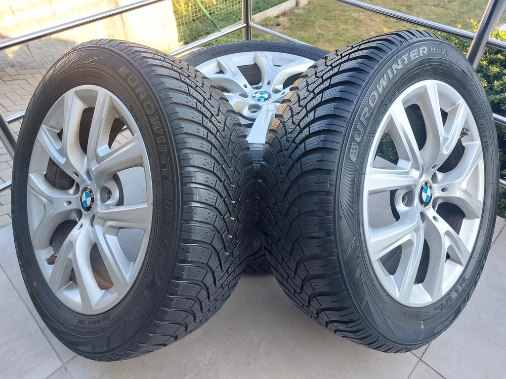 Originální ALU kola na BMW X1 205/60 R17 93H