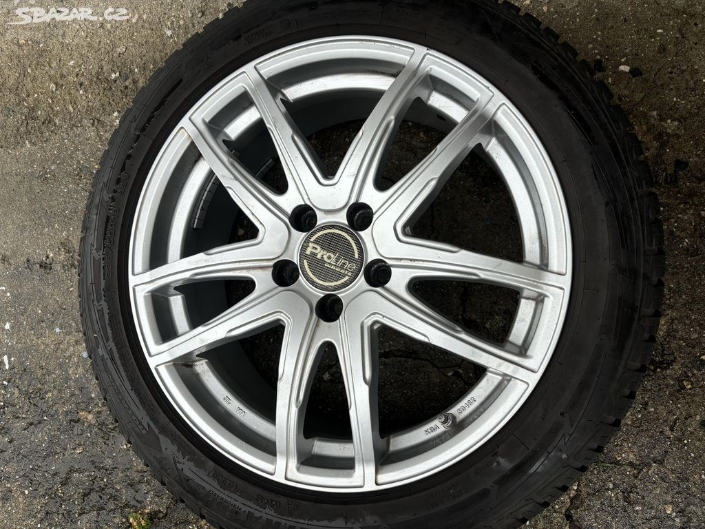 zimní sada 18 PROLINE 5 x112, 7,5J, et 45 na Audi,