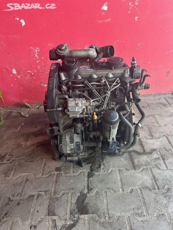 Motor 1,9TDI AGR 66KW Audi A3 Škoda Octavia kompl.