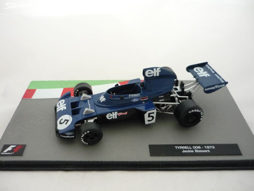 Tyrrell 006 J.Stewart 1973 Formule F1 Altaya 1/43