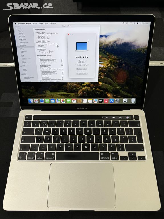 MacBook Pro M1 2020, 13palcový