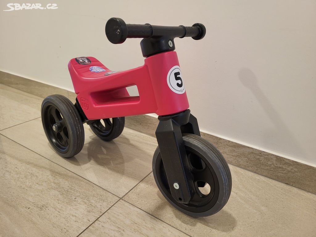 Odrážedlo FUNNY WHEELS Rider Sport růžové